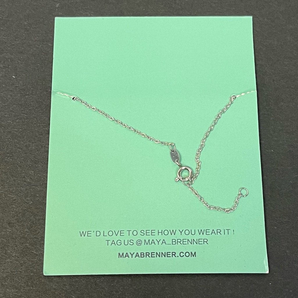 Nwt Maya Brenner Silver-Tone “Love” Bracelet From Fff — image 6 of 8